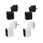 A18 Surveillance Camera Wireless WIFI Plug Type Infrared Night Vision Plug and Play Socket Camera Home Clock Tuya Smart Camera