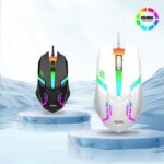 Hot Sale V1 1200DPI 3D Ergonomic LED Optical Mice USB Wired Gaming Mouse for Desktop Laptop Computer Gamer