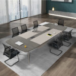 Hot sale modern design simple meeting room price office furniture conference table