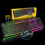 Wholesale Cheap Multifunctional Office Home PC Computer Keyboard and Mouse Kit Backlit USB Wired Gaming Keyboard and Mouse Combo