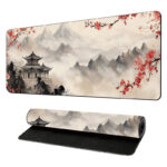 Personalized Custom XXL Mouse Pad with Scenic Architecture, Rubber Desk Mat, Sublimation Mouse Pad for Work and Gaming