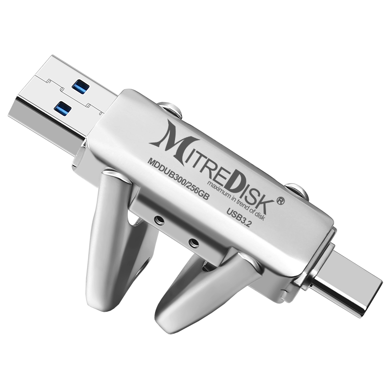 Flash Drive USB Pen Drive Flash Disk SDD High Speed USB3.2 MDDUB300 Life-time warranty Type-C USB