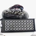 XLR Audio Snake Cable with Stage Box 8/12/16/20/24/32 Channel Multicore