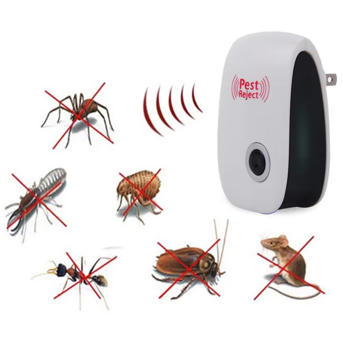 Electronic Ultrasonic Pest Repeller Anti Mosquito Bug Insect Killer EU Plug Indoor Pest Control Pest Repeller