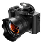 With Hood 8K Digital Camera for Photography 88MP Autofocus Camera Front and Rear Lens Flash Touch Screen 8K Mirrorless Camera
