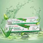 Manufacturer's Fresh Mint Aloe Vera Fluoride-Free Toothpaste Chemical Anti-Cavity Whitening for Home Use OEM Available
