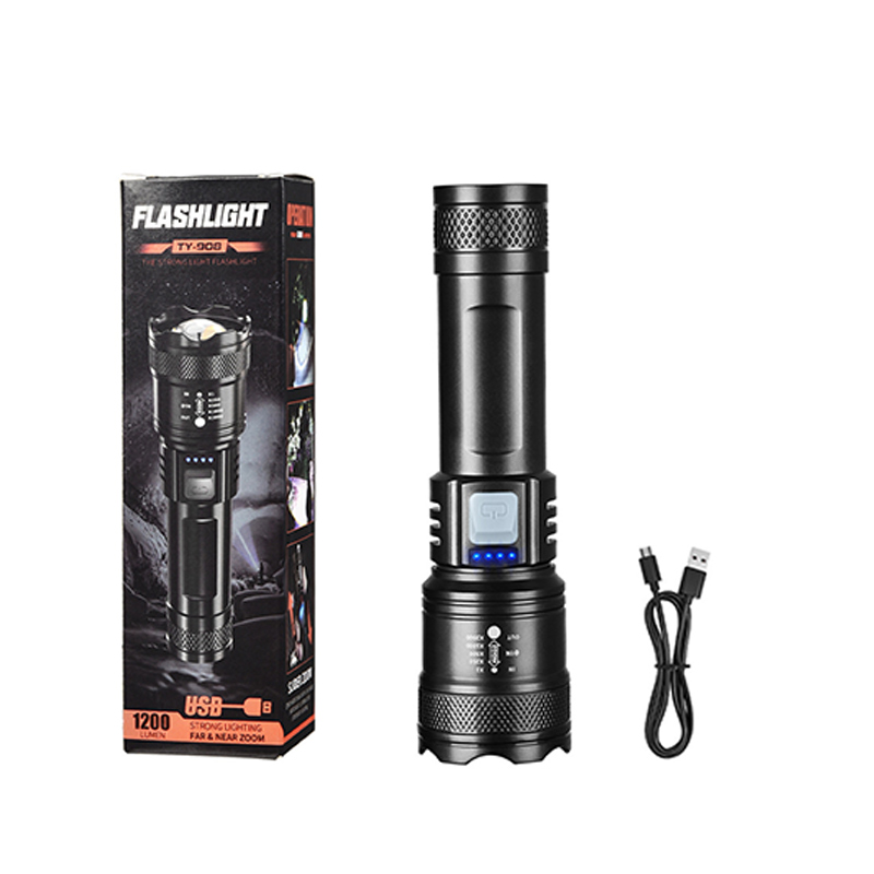 Super Bright 3Modes Waterproof Camping Outdoor Tactical Led Torch Most Powerful Led Flashlight