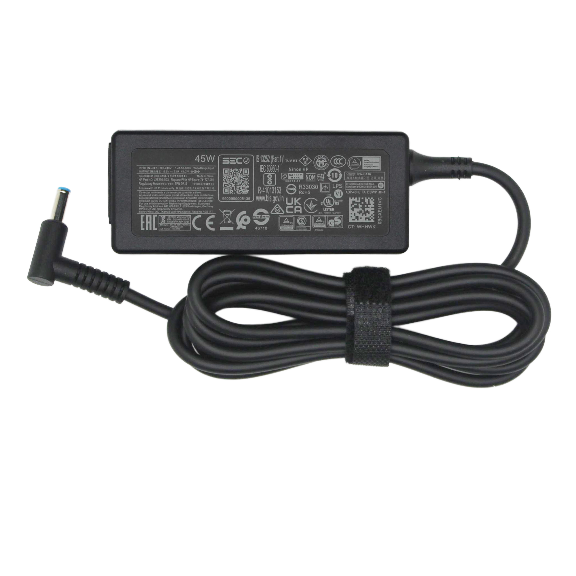 19.5V 2.31A 45W Blue Pin 4.5*3.0mm Laptop Ac Power Adapter Charger for hp TPN-DA16 740015-003