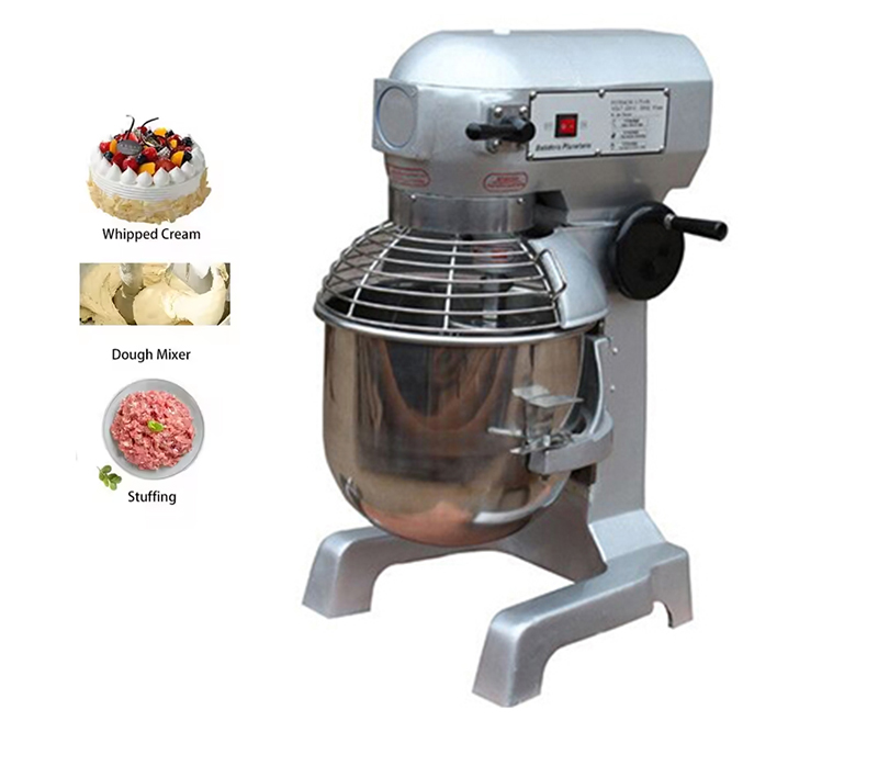 Popular Wholesale Bakery Equipment Commercial 20 Liter Stand Fork Food Cake Mixer Machines Electric Dough Planetary Food Mixers