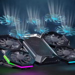 RGB Ergonomic Comfort Notebook Cooler Lightweight Gaming Laptop Cooler Stand Laptop Cooling Pad with 6 Cooling Fans