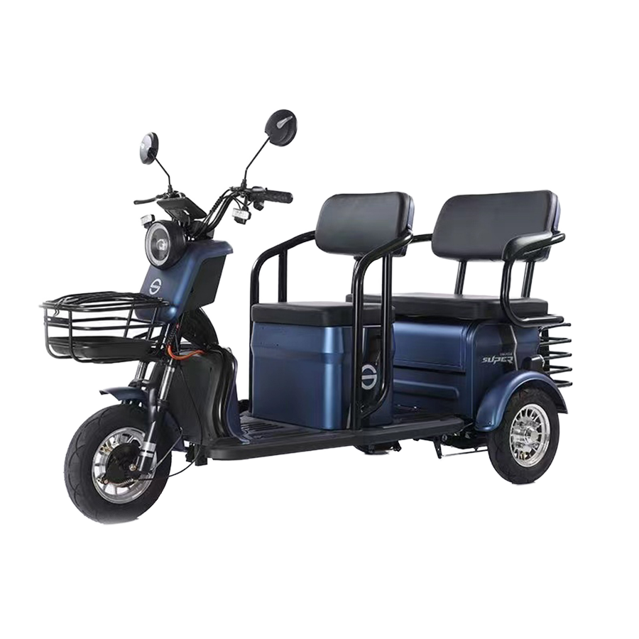 Tricycle Motorized Cargo Electric Bicycle Three Wheel Electric Scooters Bike Electric Tricycle for Passager