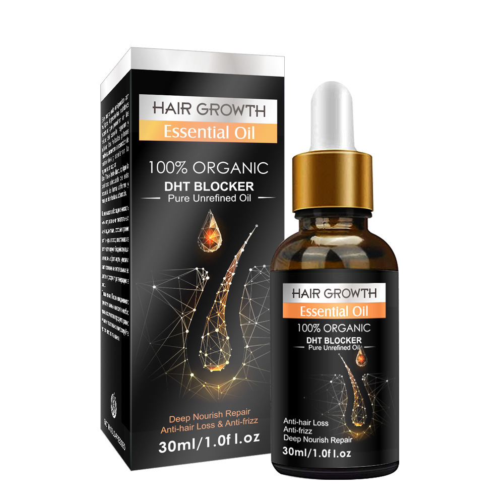 Custom Logo Private Label All Natural Formula Hair Growth Oil Serum Nourishing Scalp Rapid Hair Thickening Oil Organic Hair Oil