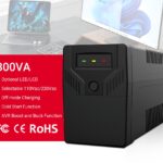 SKE Ups Battery 800VA 480W 12v9ah Line-interactive Offline Ups In-built Lead Acid Battery 9AH No Break UPS AVR