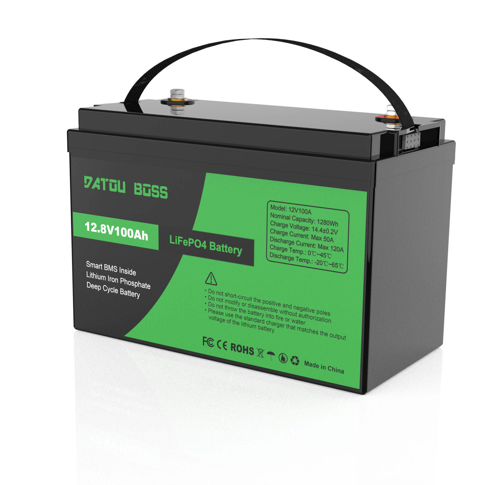 DATOUBOSS Battery_CE Rechargeable a Grade Cells Deep Cycling 6000+ Times Batterie Solaire Lithium Ions Batteries Pack