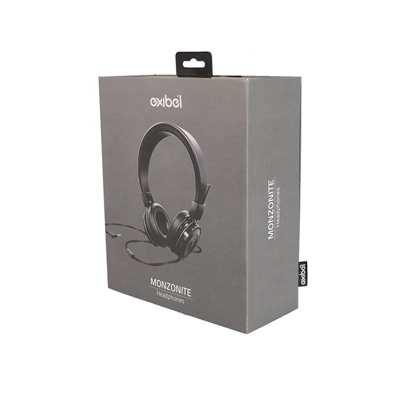 Luxury Custom Print Electronic Earphone Headphone Packaging Box Gift Storage Box With Magnetic Lid