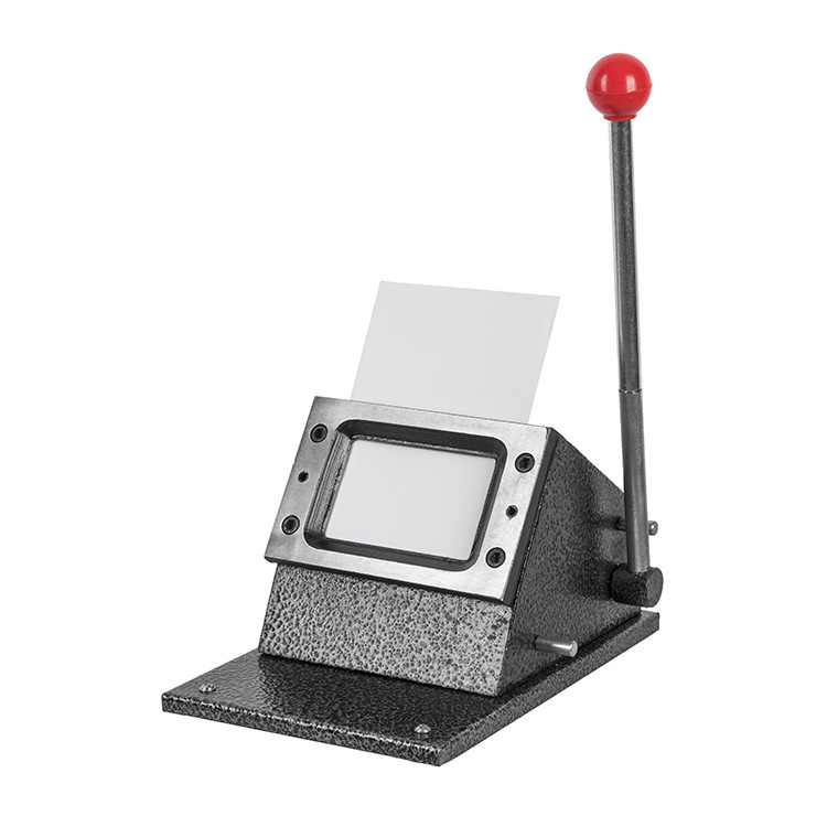 86X54mm ID Business Card Name Cutter Die Cutting Machine PVC Plastic Pvc Card Die Cutter